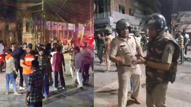 हिंदू विरोधी कमेंट से विवाद, दो पक्षों में मारपीट और पथराव, पुलिसकर्मी समेत कई लोग घायल