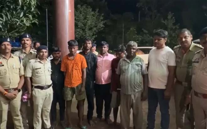 आभूषण दुकान में चोरी का खुलासा, बिहार से 7 आरोपी गिरफ्तार, लाखों के जेवरात बरामद