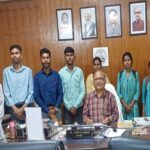भानुप्रतापपुर के छात्रों ने किया केटीयू का शैक्षणिक भ्रमण, कुलपति प्रो. दयाल ने कहा “सकारात्मक व निष्पक्ष लेखन से ही संभव है समाज परिवर्तन”