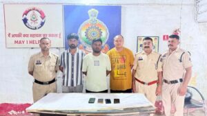 वन विभाग में रेंजर बनाने का झांसा देकर ठगे 8 लाख, तीन आरोपी गिरफ्तार