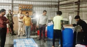 प्रतिबंधित एनालॉग पनीर : खाद्य विभाग ने  वैद्य फूड में देर रात दी दबिश, 200 किलोग्राम पनीर किया जब्त