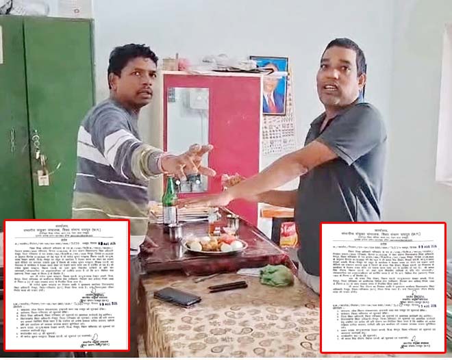 शराबी शिक्षक निलंबित : स्कूल में बैठकर कर रहे थे शराब पार्टी, वीडियो वायरल होने पर शिक्षा विभाग ने की कार्रवाई