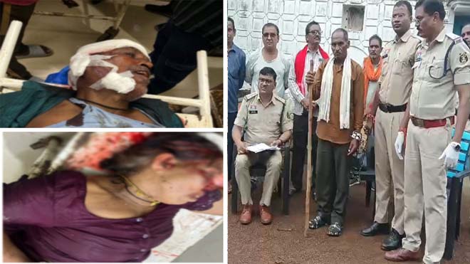 संपत्ति विवाद में खूनी संघर्ष : देवर ने पीट-पीटकर भाभी को उतारा मौत के घाट, भाई की भी हालत गंभीर