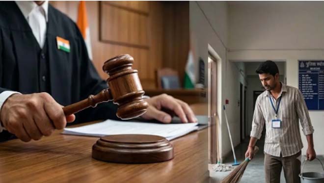 कोर्ट का अनूठा फैसला : शराब पीकर वाहन चलाने वाले को दी झाडू पोछा लगाने की सजा