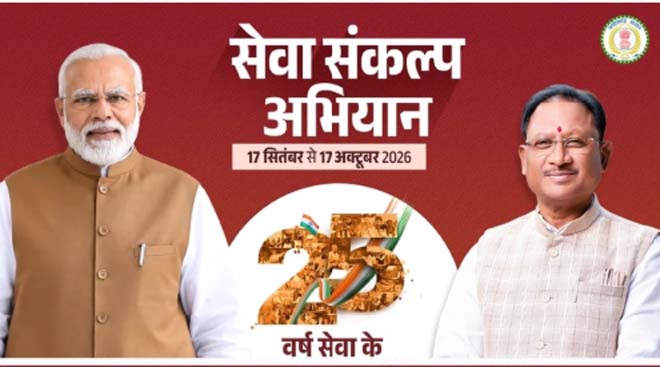 सेवा संकल्प अभियान : 25 करोड़ बच्चों के सपनों का भारत, हर बच्चों को अवसर, हर सपनों को उड़ान, विकसित भारत का संकल्प