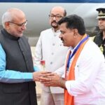 रायपुर पहुंचे उपराष्ट्रपति सीपी राधाकृष्णन, एम्स के तीसरे दीक्षांत समारोह में हुए शामिल