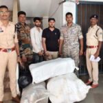गांजा तस्करों पर बड़ी कार्रवाई, 138.4 किलो गांजा जब्त, स्कॉर्पियो समेत 90 लाख का माल बरामद