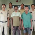 गौ हत्या के मामले में बड़ी कार्रवाई : जंगल से 4 किलो गोमांस और टांगी के साथ दो आरोपी गिरफ्तार, तीन की तलाश जारी