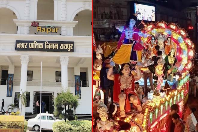 गणेश विसर्जन झांकी से पहले जर्जर मकानों को नोटिस, महापौर मीनल चौबे ने किया निरीक्षण, सुरक्षा को लेकर दिए सख्त निर्देश