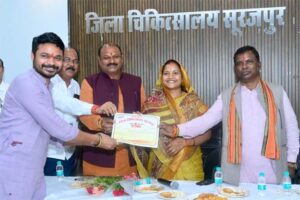 रक्तदान मानवता की सेवा का महत्वपूर्ण माध्यम, जरूरतमंद का जीवन बचाने आगे आएं नागरिक : मंत्री श्रीमती लक्ष्मी राजवाड़े
