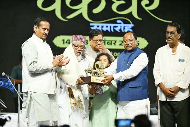 संगीत-कला से पीढि़यों को जोड़ रहा चक्रधर समारोह : मंत्री रामविचार नेताम