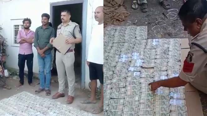 खैर लकड़ी के अवैध परिवहन मामले में बड़ी कार्रवाई: आरोपी मनीष अग्रवाल के मकान पर पुलिस ने दी दबिश, 81 लाख कैश बरामद