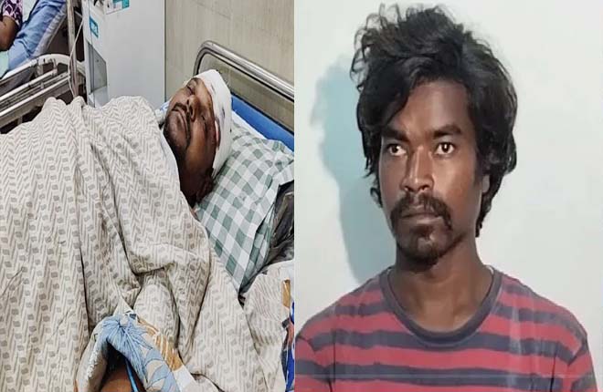 मारपीट रोकना पार्षद को पड़ा महंगा : आरोपी ने पार्षद के सिर पर जैक रॉड से किया हमला, आरोपी गिरफ्तार