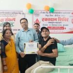 सेवा संकल्प अभियान के तहत पेंड्रा महाविद्यालय में रक्तदान शिविर, 100 से अधिक विद्यार्थियों का रक्त समूह परीक्षण