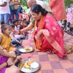 ‘आंगन मिलन’ कार्यक्रम में शामिल हुईं केंद्रीय महिला एवं बाल विकास राज्यमंत्री सावित्री ठाकुर, आंगनवाड़ी कार्यकर्ताओं, सहायिकाओं और मितानिनों का किया सम्मान