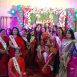 तीज के रंग में रंगा रायपुर प्रेस क्लब, श्रीमती लक्ष्मी राजवाड़े ने रैंप वॉक कर बढ़ाया महिला पत्रकारों का उत्साह
