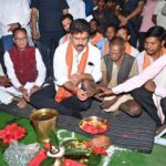 उप मुख्यमंत्री विजय शर्मा ने मुड़घुसरी में 1.48 करोड़ रुपए के तीन सड़क का किया भूमिपूजन