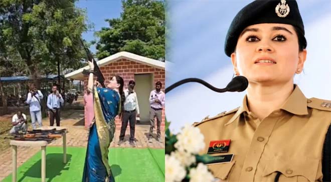 आईपीएस अंकिता शर्मा को नोटिस, दशहरा पर एके-47 चलाने के मामले में विभाग ने मांगा स्पष्टीकरण