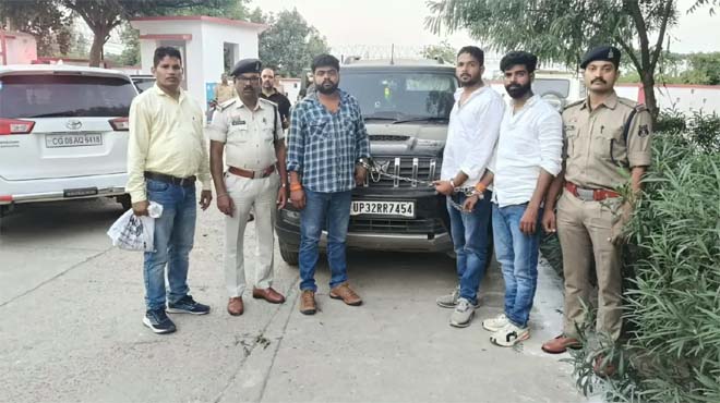 12 घंटे में सुलझी अपहरण की गुत्थी : रायपुर से मिर्जापुर तक पहुंची पुलिस, वाहन और पैसों के लेनदेन को लेकर विवाद, 3 आरोपी गिरफ्तार  