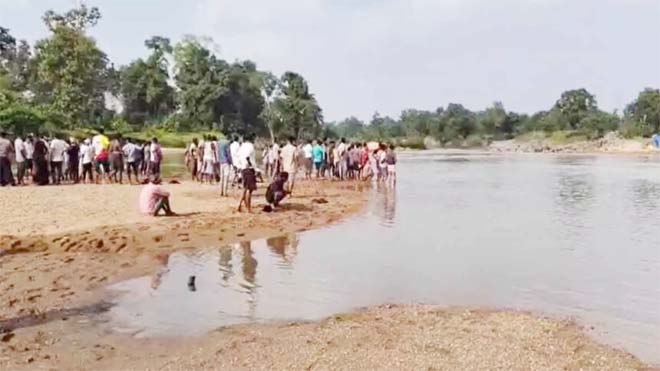 बांडे नदी में बहे दो बच्चों में से एक का शव बरामद, दूसरे की तलाश जारी, 9 बच्चे गए थे पिकनिक मनाने
