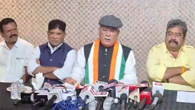 दुर्ग में मतदाता सूची को लेकर कांग्रेस का हमला, भूपेश बघेल ने दी हाईकोर्ट जाने की चेतावनी