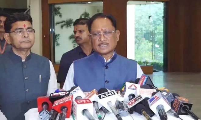 बैलेट पेपर से चुनाव में भी कांग्रेस का नहीं खुला खाता : सीएम  साय का तंज- जनता का भरोसा चाहिए, बहाने नहीं