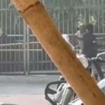 सीएम हाउस के बाहर हंगामा एक व्यक्ति ने कई गाड़ियों के शीशे तोड़ डाले, जमकर काटा बवाल