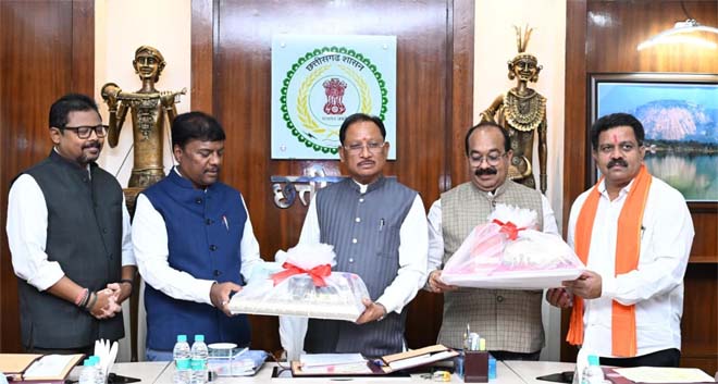 हमारे वनों की समृद्धि और मातृशक्ति के परिश्रम से तैयार उत्पाद बनें छत्तीसगढ़ की पहचान : मुख्यमंत्री विष्णुदेव साय