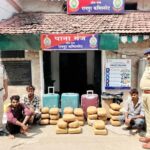 गांजा तस्करी पर रायपुर पुलिस की बड़ी कार्रवाई, 1.27 क्विंटल गांजा जब्त