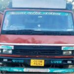 कबाड़ से लदा वाहन जब्त : 13.90 लाख का कबाड़ जांच के बाद पुलिस ने किया जब्त