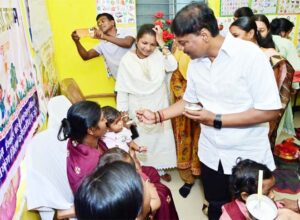 ’बच्चों और गर्भवती महिलाओं के पोषण पर दें विशेष ध्यान : वन मंत्री केदार कश्यप’