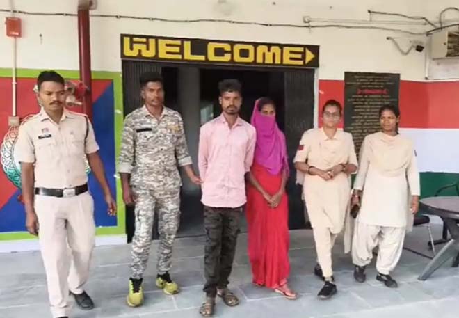 सिर कटी लाश का राज खुला प्रेम प्रसंग का खात्मा करने पति-पत्नी ने मिलकर काट डाला गला, धड़ भी बरामद