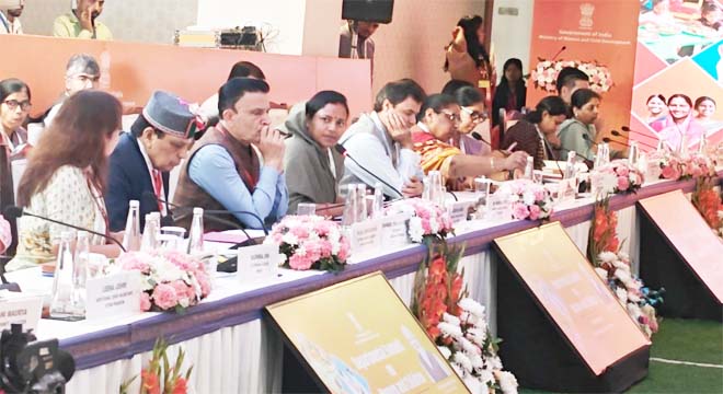 राष्ट्रीय मंच पर गूंजी छत्तीसगढ़ की पोषण पहल : मंत्री श्रीमती लक्ष्मी राजवाड़े ने महिला एवं बाल विकास विभाग के राष्ट्रीय चिंतन शिविर में किया राज्य का प्रतिनिधित्व