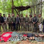 छत्तीसगढ़-महाराष्ट्र बॉर्डर पर पुलिस की बड़ी कार्रवाई, नक्सली ठिकाने से हथियार और विस्फोटक जब्त