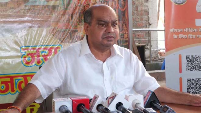 भाजपा विधायक पुरंदर मिश्रा का वोट चोरी को लेकर काँग्रेस पर तंज, कहा- चोरों को सभी जगह …