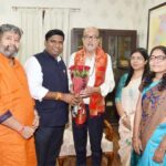 राज्यपाल डेका से कामधेनु विश्वविद्यालय के कार्य परिषद सदस्यों ने की भेंट, छत्तीसगढ़ के देशी गोवंश ‘कोसली’ के संरक्षण और संवर्धन पर हुई चर्चा