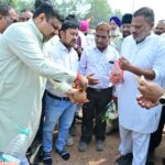 दुर्ग के ट्रांसपोर्ट नगर में 105.85 लाख रुपए की लागत से बनेगी सीसी रोड, स्कूल शिक्षा मंत्री गजेन्द्र यादव ने किया सड़क निर्माण कार्य का भूमिपूजन