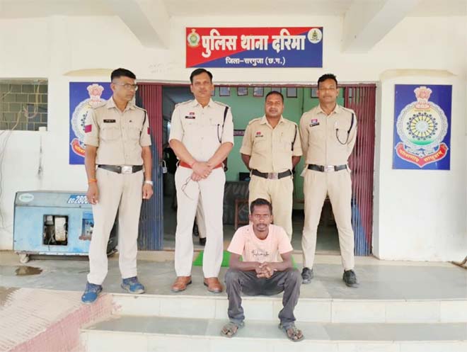 जमीन बिक्री के पैसों को लेकर पिता-पुत्र में हुआ विवाद, बेटे ने टांगी से वार कर पिता की कर दी हत्या
