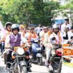 सेवा संकल्प अभियान : वडनगर से वाराणसी की सेवा यात्रा पहुंची जांजगीर, वित्त मंत्री ओ.पी. चौधरी बाइक रैली में हुए शामिल, युवाओं का बढ़ाया उत्साह